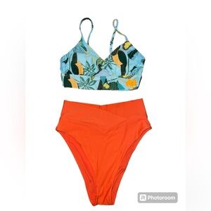 Aerie tropical bikini set